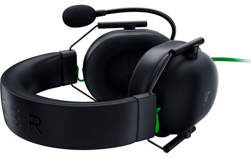 Casque gaming Razer Blackshark V2 X Noir, Vert