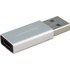 Adaptateur USB-C vers USB-A - Novodio - 10 Gbit/s - Argent