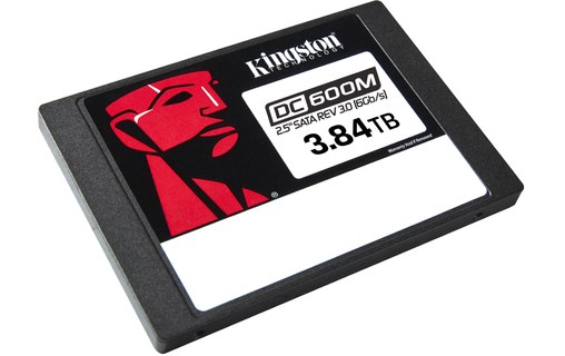 Kingston DC600M 3,84 To - SSD 2,5" TLC