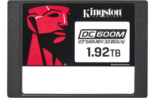 Kingston DC600M 1,92 To - SSD 2,5" TLC