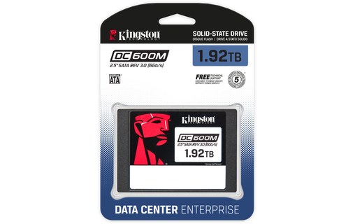 Kingston DC600M 1,92 To - SSD 2,5" TLC