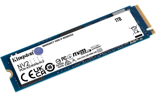 Kingston NV2 1 To - SSD M.2 NVMe PCIe 4.0 3D NAND