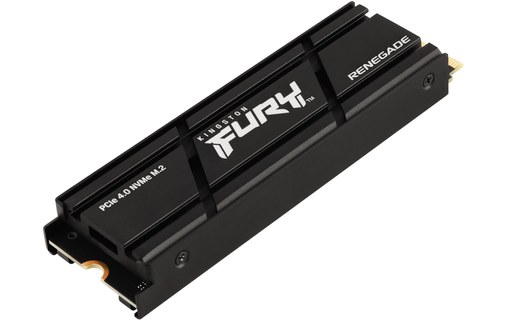 Kingston FURY Renegade 1 To - SSD M.2 NVMe PCIe 4.0 TLC avec dissipateur