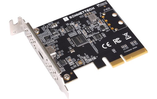 Carte PCIe USB-C 20 Gbit/s Sonnet Allegro Max - 1 port USB-C (USB 3.2 Gen 2x2)