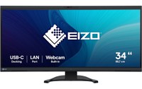 Écran Incurvé 34,1" EIZO FlexScan EV3450XC - Noir - HDMI/DisplayPort/USB-C