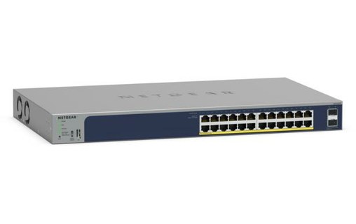 Switch Ethernet Netgear GS724TPv3 24 ports - Manageable, PoE, L2