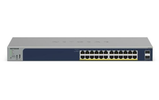 Switch Ethernet Netgear GS724TPv3 24 ports - Manageable, PoE, L2