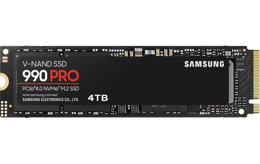 Samsung 990 PRO 4 To - SSD M.2 NVMe PCIe 4.0