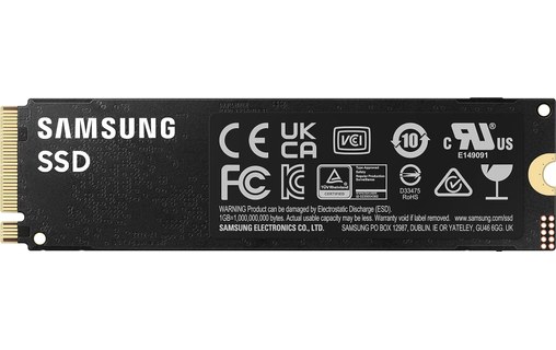 Samsung 990 PRO 4 To - SSD M.2 NVMe PCIe 4.0