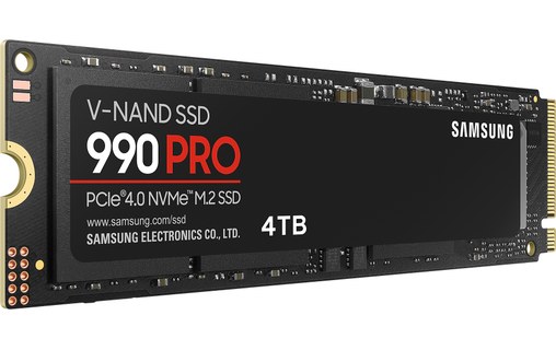 Samsung 990 PRO 4 To - SSD M.2 NVMe PCIe 4.0
