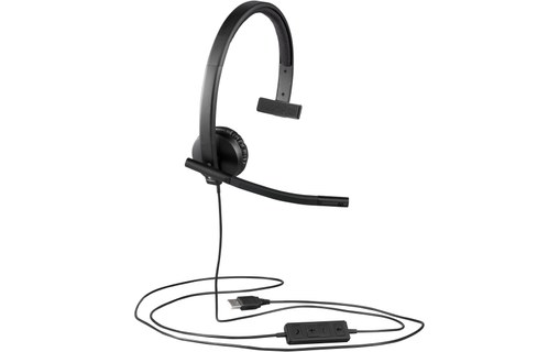 Micro-casque Logitech H570e Mono, Noir - USB