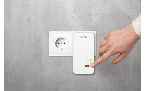 Pack de 2 CPL WiFi 5 FRITZ! Powerline 1260E WLAN Set - 1200 Mbit/s