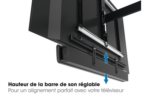 Support d enceinte Vogel s SOUND 3550 SUPPORT UNIVERSEL POUR BARRE DE SON