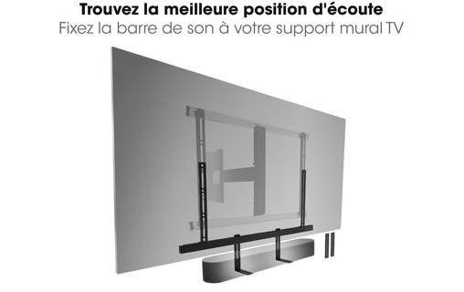 Support d enceinte Vogel s SOUND 3550 SUPPORT UNIVERSEL POUR BARRE DE SON