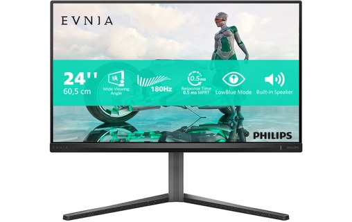 Écran Gaming 23,8" Philips Evnia 3000 24M2N3200A/00 - 165 Hz HDMI/DisplayPort