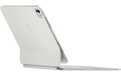 Apple Magic Keyboard pour iPad Pro 11" M4 - Clavier AZERTY - Blanc