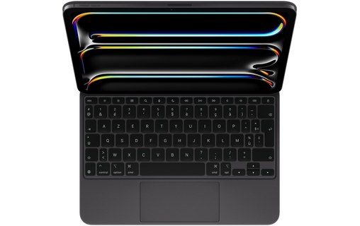 Apple Magic Keyboard pour iPad Pro 11" M4 - Clavier AZERTY - Noir
