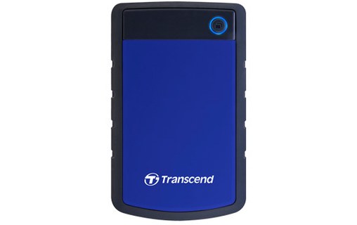 Transcend StoreJet 25H3 4 To - Bleu - Disque dur externe