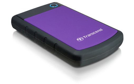 Transcend StoreJet 25H3 2 To - Violet - Disque dur externe