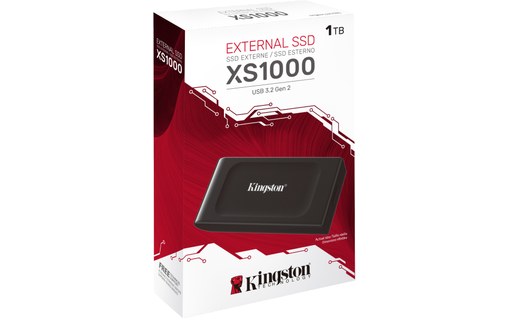 Kingston XS1000 1 To - Noir - SSD externe USB-C