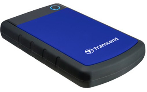 Transcend StoreJet 25H3 4 To - Bleu - Disque dur externe