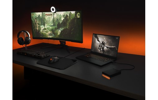 Seagate Game Drive FireCuda 5 To Noir - Disque dur externe