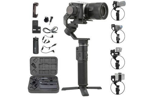 Stabilisateur FeiyuTech G6 Max 3 axes pour smartphones et caméras numériques