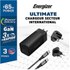 Chargeur mural international ENERGIZER 65W câble USB-C 1m