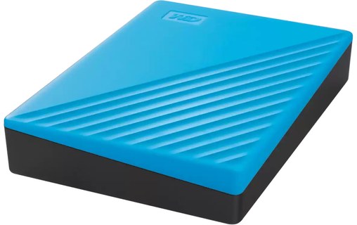 Western Digital My Passport 6 To - Bleu - Disque dur externe