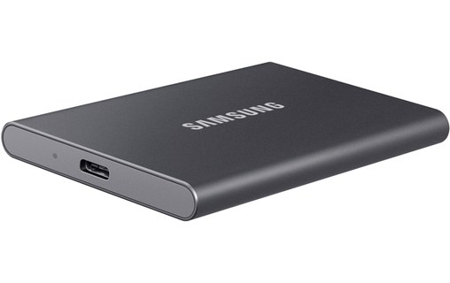 Samsung T7 4 To - Gris, Titane - SSD externe USB-C