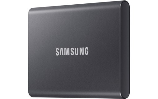 Samsung T7 4 To - Gris, Titane - SSD externe USB-C