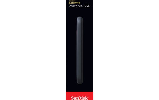 SanDisk Extreme Portable 500 Go - Gris, Orange - SSD externe 2,5" USB-C