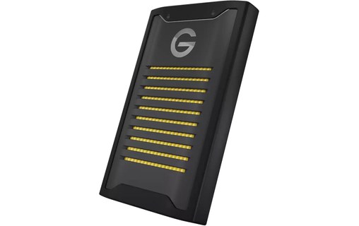 SanDisk G-DRIVE ArmorLock 1 To - Noir - SSD NVMe externe USB-C