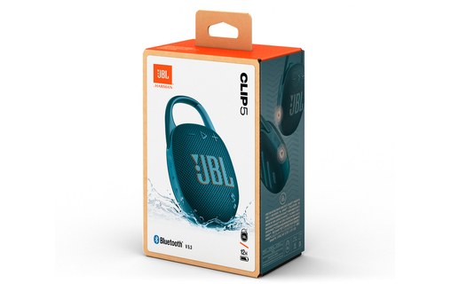 Enceinte Bluetooth portable JBL Clip 5 Bleue