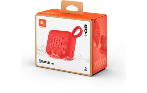 Enceinte Bluetooth portable JBL Go 4 Rouge