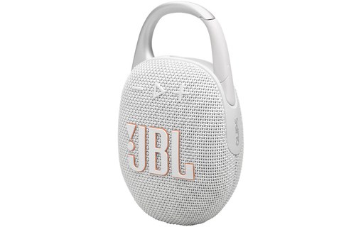 Enceinte Bluetooth portable JBL Clip 5 Blanche