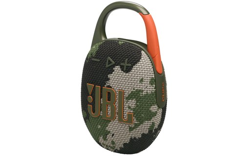 Enceinte Bluetooth portable JBL Clip 5, Camouflage