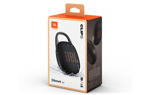 Enceinte Bluetooth portable JBL Clip 5 Noire