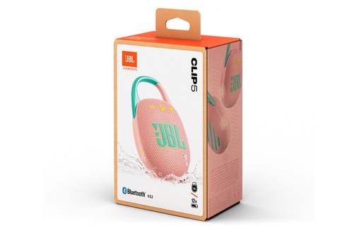Enceinte Bluetooth portable JBL Clip 5 Rose