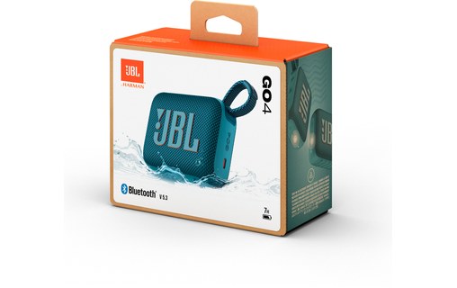 Enceinte Bluetooth portable JBL Go 4 Bleue