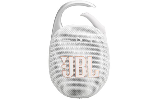 Enceinte Bluetooth portable JBL Clip 5 Blanche