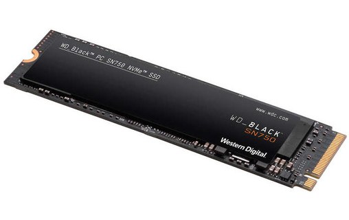 Western Digital WD_BLACK SN750 1 To - SSD M.2 NVMe PCIe 3.0