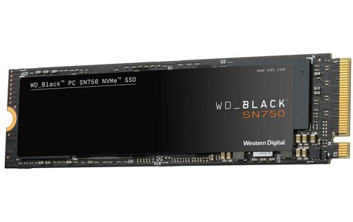 Western Digital WD_BLACK SN750 1 To - SSD M.2 NVMe PCIe 3.0