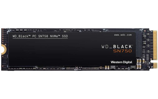 Western Digital WD_BLACK SN750 1 To - SSD M.2 NVMe PCIe 3.0