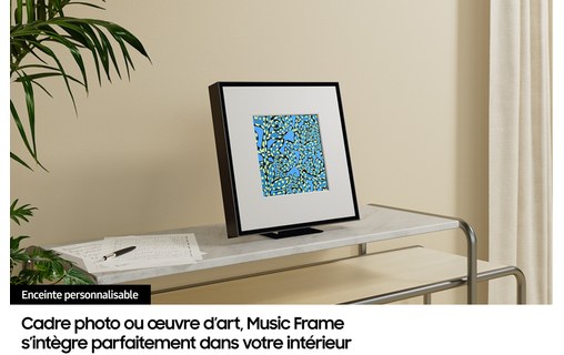 Enceinte connectée Samsung Music Frame HW-LS60D/XE 120W 2024 Noire