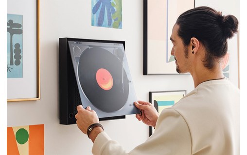 Enceinte connectée Samsung Music Frame HW-LS60D/XE 120W 2024 Noire