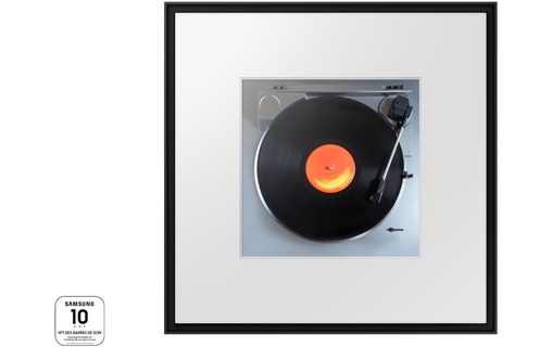Enceinte connectée Samsung Music Frame HW-LS60D/XE 120W 2024 Noire
