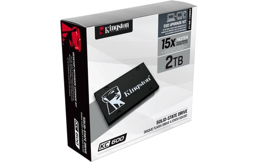 Kit Kingston KC600 2 To - SSD 2,5" TLC