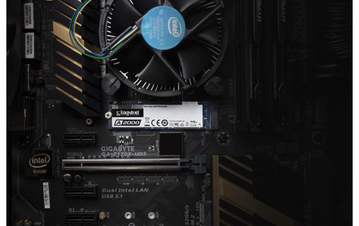 Kingston A2000 250 Go - SSD M.2 NVMe PCIe 3.0 3D NAND