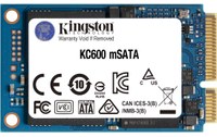 Kingston KC600 256 Go - SSD mSATA TLC